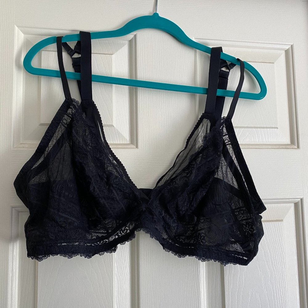✨ Adore Me 4X Bralette Black